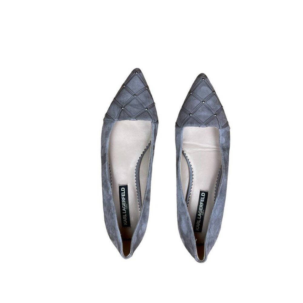 Karl Lagerfeld pointy toe flats